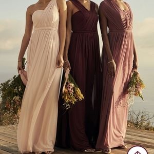 David's bridal style it your way mesh dress